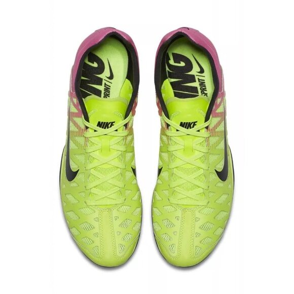 Nike Mens Racing Zoom Rival Victory 3 Track Field Spikes Neon Pink Size 11.5 - Picture 4 of 8